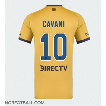 Billige Fotballdrakt Boca Juniors Edinson Cavani #10 Replika Bortedrakt 2025-26 Kortermet